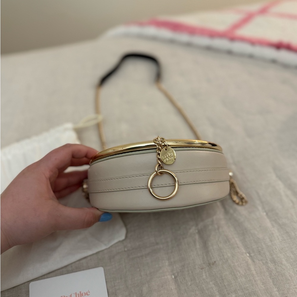See By Chloé crossbody bag, gold hardware, multi color - Picture 5 of 14
